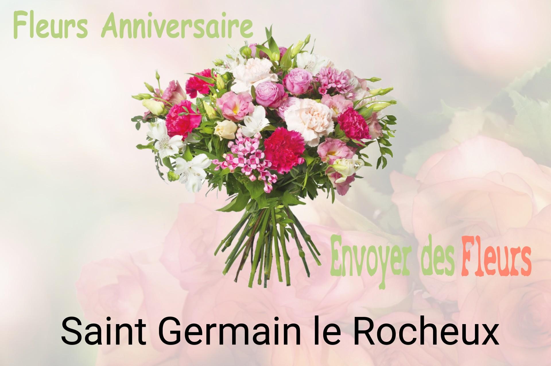 Bouquet de fleurs d’anniversaire livré à Saint-Germain-le-Rocheux