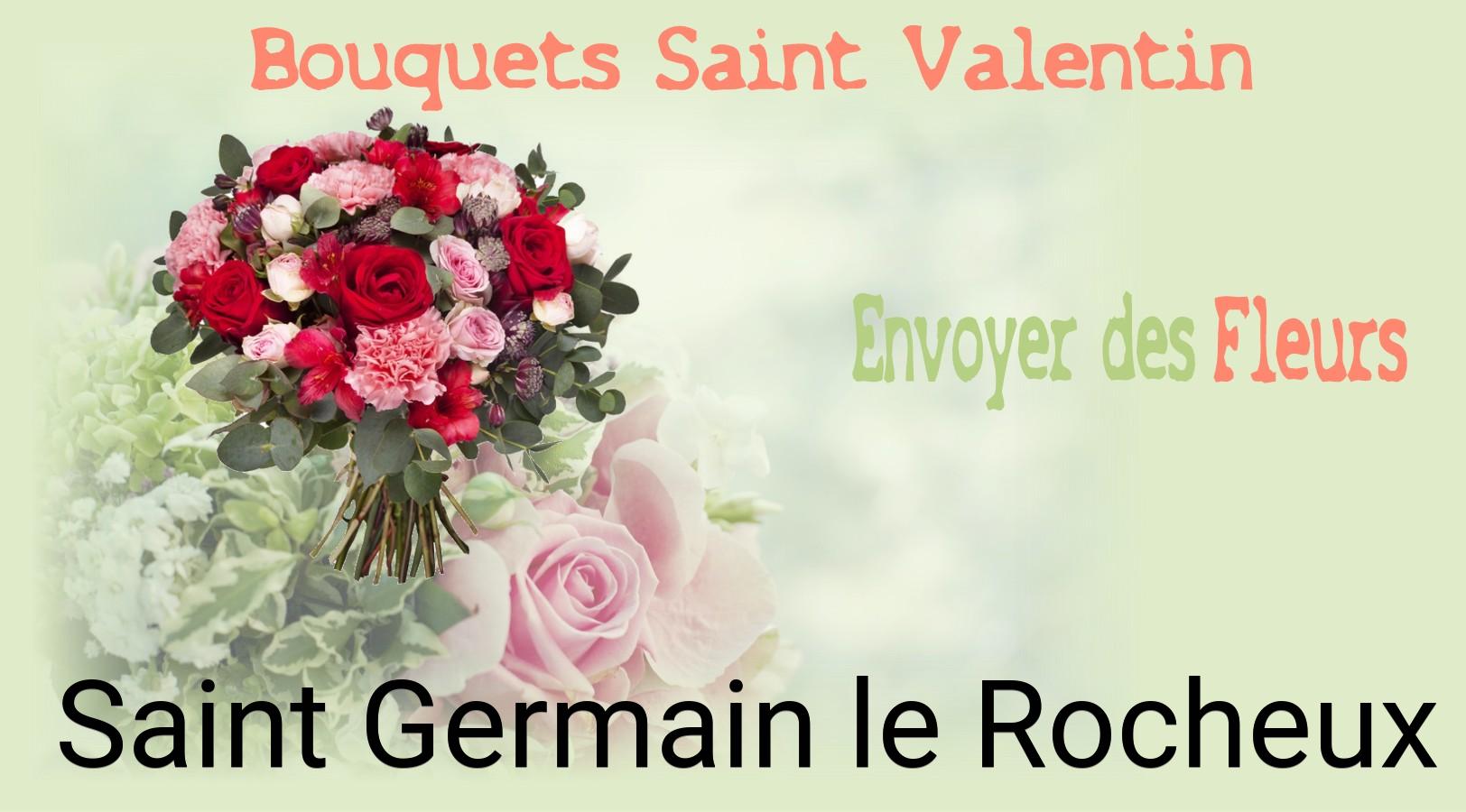 Roses de Saint-Valentin livrées à Saint-Germain-le-Rocheux